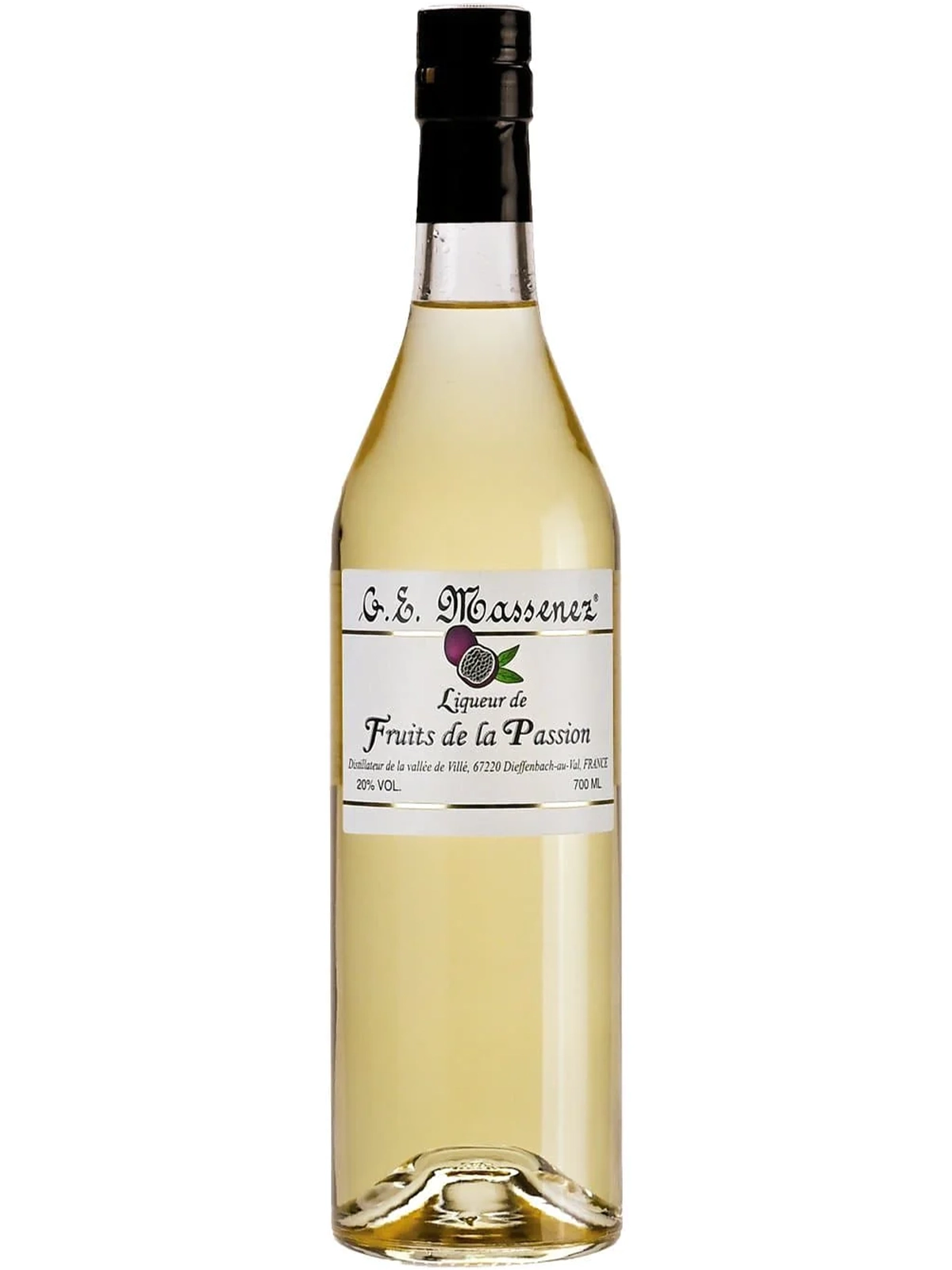Massenez Passionfruit Liqueur Fruit De La Passion 700ml